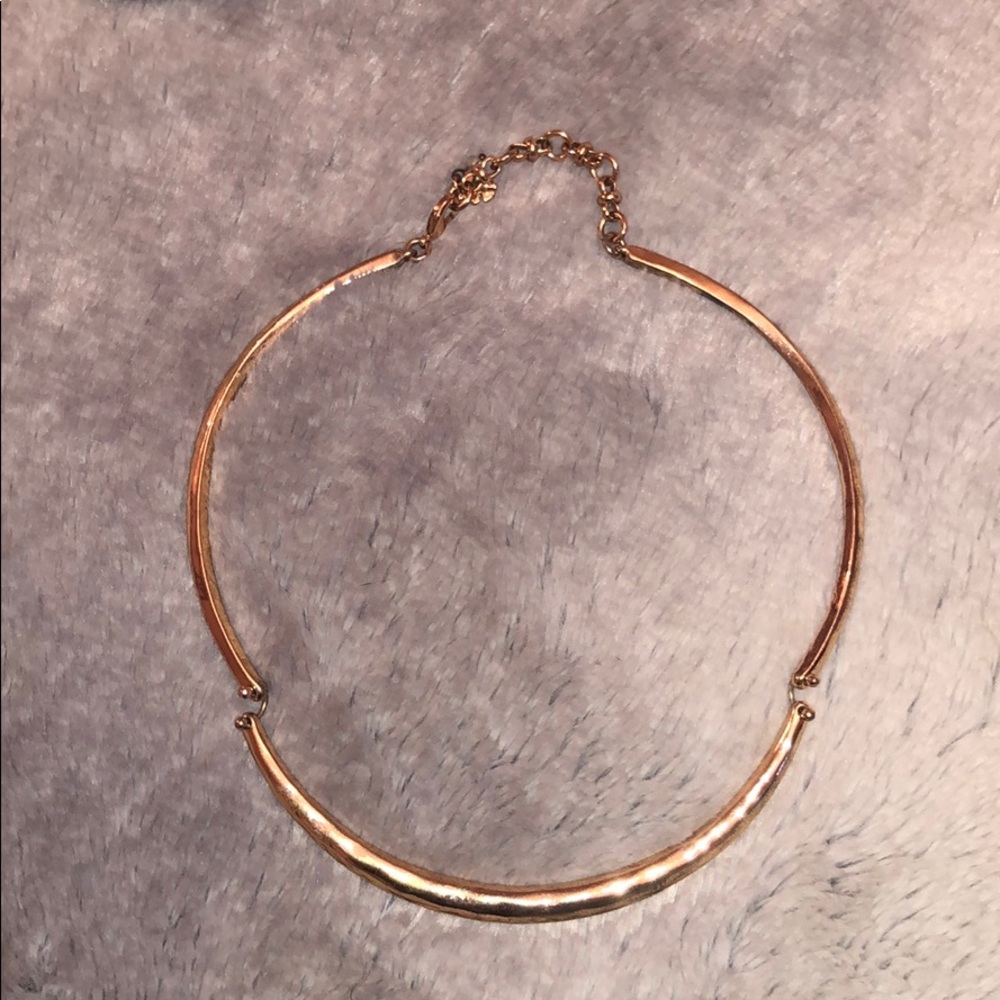 Lucky Brand gold choker